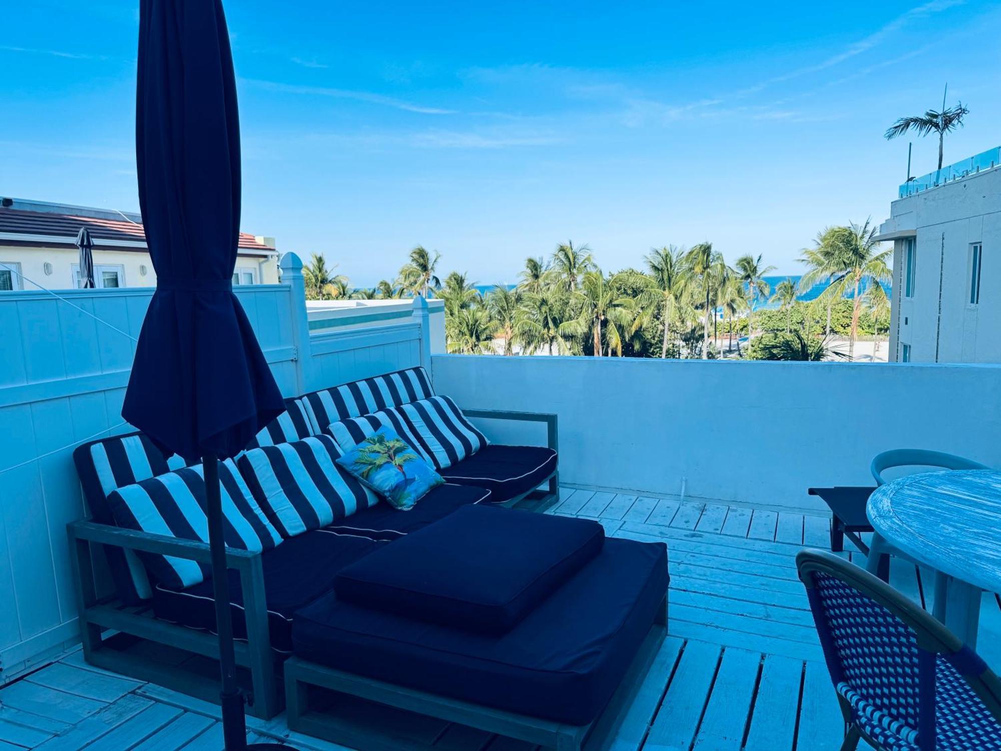 Sunrise Penthouse Ocean View Terrace Beach Few Steps Away Sobe Miami Beach Bagian luar foto